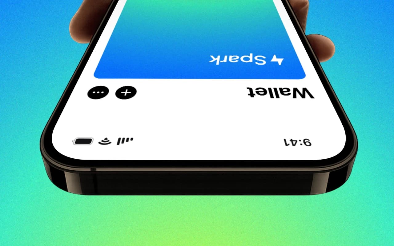 Digital loyalty cards illustration